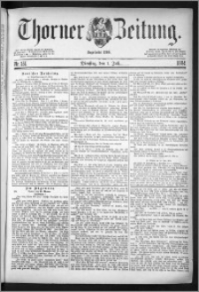 Thorner Zeitung 1884, Nro. 151