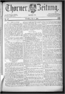 Thorner Zeitung 1884, Nro. 157