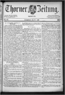 Thorner Zeitung 1884, Nro. 167