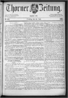 Thorner Zeitung 1884, Nro. 169