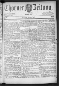 Thorner Zeitung 1884, Nro. 170
