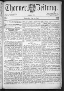 Thorner Zeitung 1884, Nro. 171