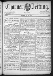 Thorner Zeitung 1884, Nro. 174
