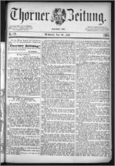 Thorner Zeitung 1884, Nro. 175