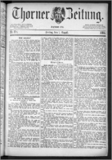 Thorner Zeitung 1884, Nro. 178