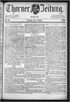 Thorner Zeitung 1884, Nro. 180