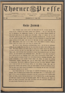 Thorner Presse 1888, Jg. VI, Nro. 138