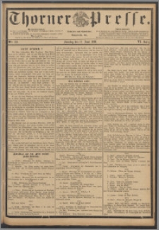 Thorner Presse 1888, Jg. VI, Nro. 139