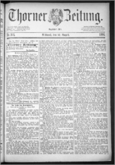 Thorner Zeitung 1884, Nro. 200