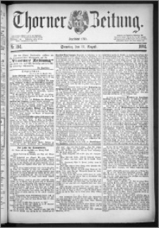 Thorner Zeitung 1884, Nro. 204