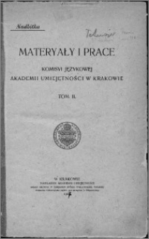 Słownik bronowski : (zbiór wyrazów i wyrażeń, używanych w Bronowicach pod Krakowem)