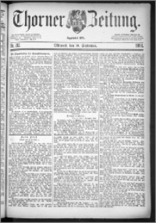 Thorner Zeitung 1884, Nro. 212