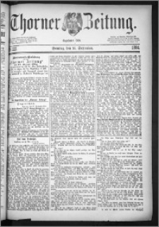 Thorner Zeitung 1884, Nro. 222 + Beilage