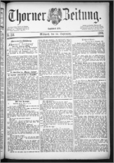 Thorner Zeitung 1884, Nro. 224