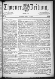 Thorner Zeitung 1884, Nro. 231