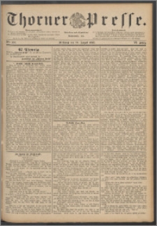 Thorner Presse 1888, Jg. VI, Nro. 202