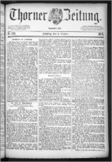 Thorner Zeitung 1884, Nro. 234 + Beilage