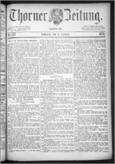 Thorner Zeitung 1884, Nro. 242