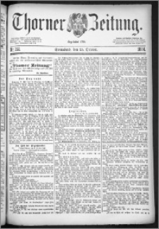Thorner Zeitung 1884, Nro. 251