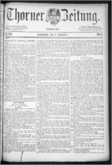 Thorner Zeitung 1884, Nro. 263