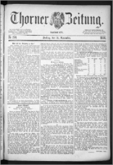Thorner Zeitung 1884, Nro. 274