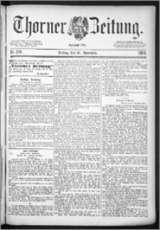 Thorner Zeitung 1884, Nro. 280