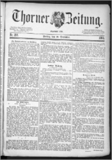 Thorner Zeitung 1884, Nro. 298