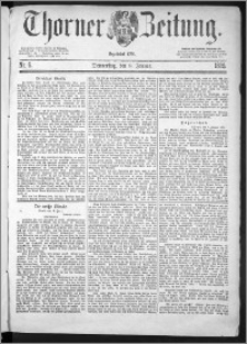 Thorner Zeitung 1885, Nro. 6