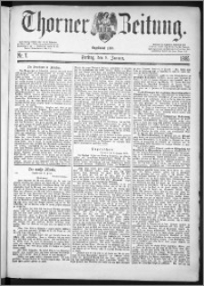 Thorner Zeitung 1885, Nro. 7