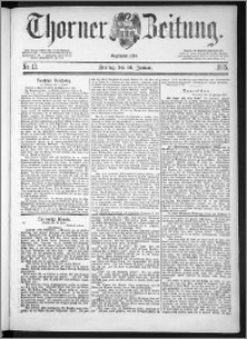 Thorner Zeitung 1885, Nro. 13