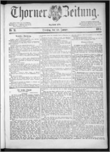 Thorner Zeitung 1885, Nro. 16