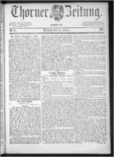 Thorner Zeitung 1885, Nro. 17