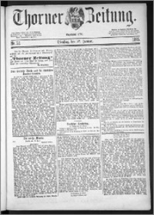 Thorner Zeitung 1885, Nro. 22