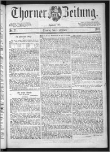 Thorner Zeitung 1885, Nro. 27