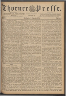 Thorner Presse 1888, Jg. VI, Nro. 261