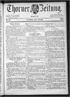 Thorner Zeitung 1885, Nro. 30