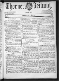Thorner Zeitung 1885, Nro. 33
