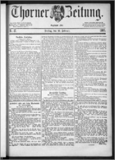 Thorner Zeitung 1885, Nro. 37