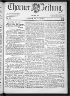 Thorner Zeitung 1885, Nro. 50