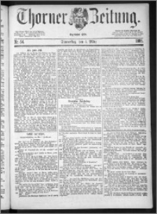 Thorner Zeitung 1885, Nro. 54
