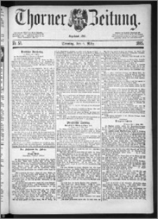 Thorner Zeitung 1885, Nro. 57