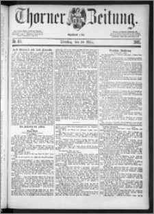 Thorner Zeitung 1885, Nro. 58