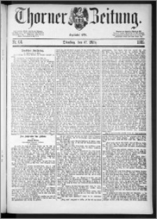 Thorner Zeitung 1885, Nro. 64