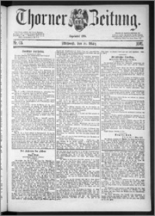 Thorner Zeitung 1885, Nro. 65