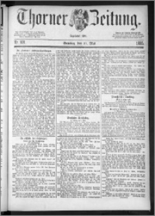 Thorner Zeitung 1885, Nro. 108