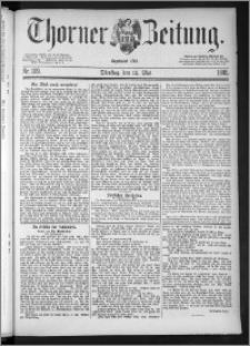 Thorner Zeitung 1885, Nro. 109