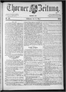 Thorner Zeitung 1885, Nro. 110