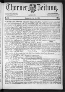 Thorner Zeitung 1885, Nro. 112
