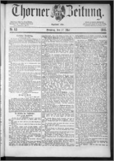 Thorner Zeitung 1885, Nro. 113