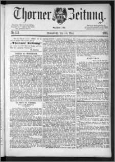 Thorner Zeitung 1885, Nro. 123